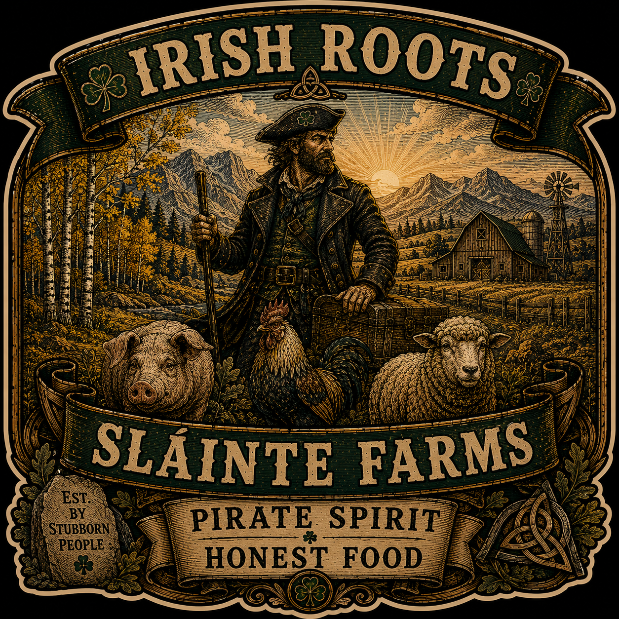 Flagship Brand Sticker